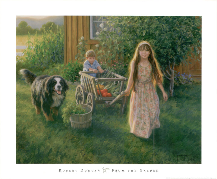 From the Garden by Robert Duncan - 23 X 29 Inches (Art Print)
