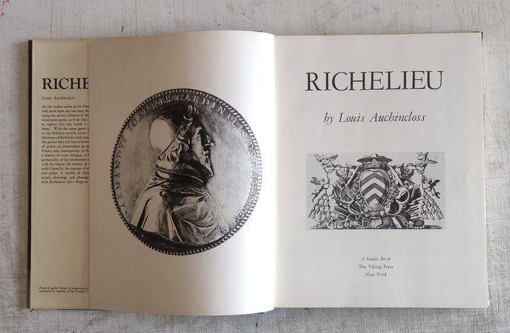 Richelieu by Louis Auchincloss (Vintage Hardcover Book 1972)