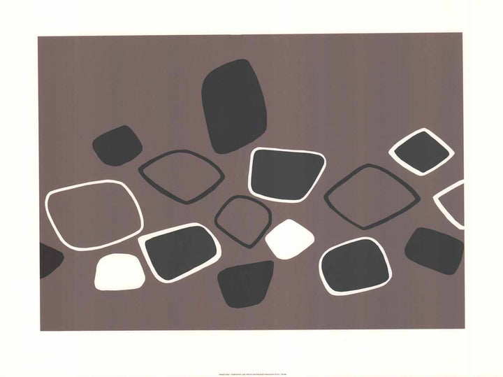 Composition, 2005 by Ernesto Riga - 24 X 32 Inches - (Silkscreen / Sérigraphie)