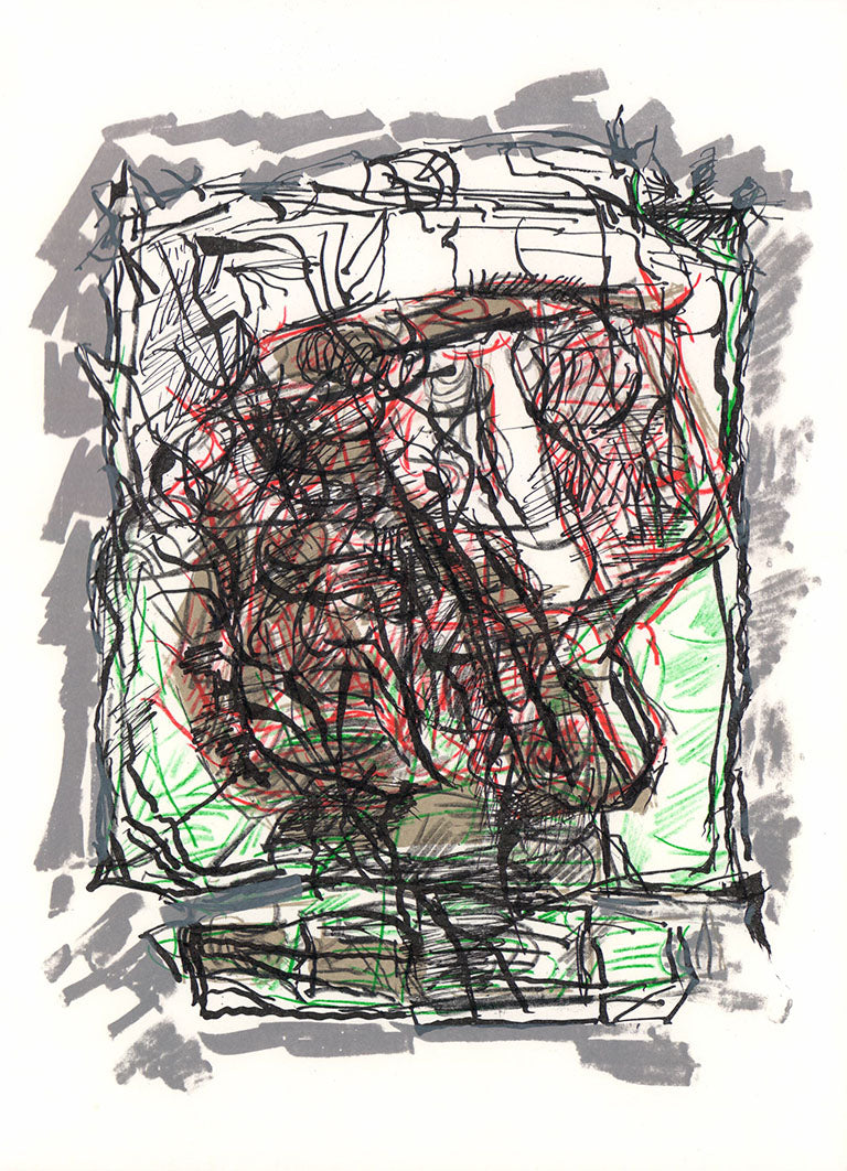 J Ripoll Untitled, 1976 by Jean-Paul Riopelle - 11 X 15