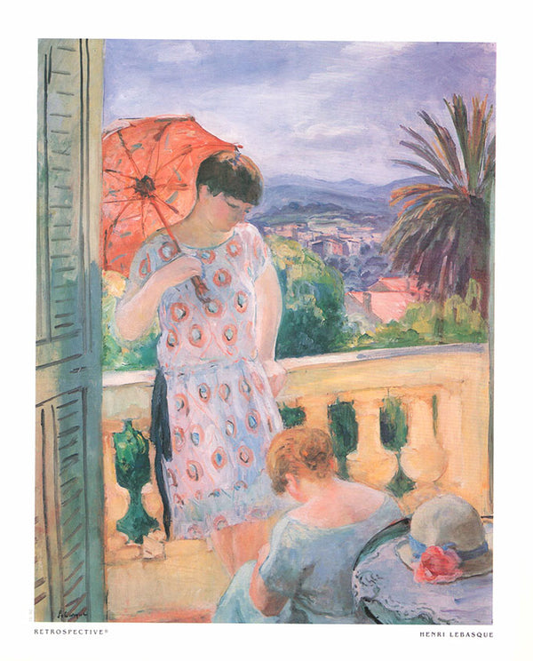 View of the Esterel by Henri Lebasque - 10 X 12 Inches (Art Print)