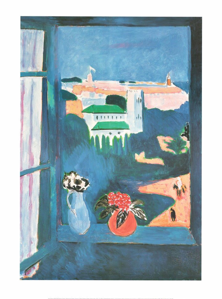 Window over Tangiers, 1912 by Henri Matisse - 24 X 32 Inches (Offset Lithograph)