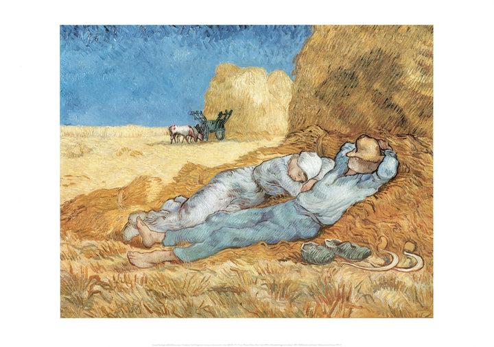 The Siesta, Arles, 1889-1890 by Vincent Van Gogh - 20 X 28 Inches (Art Print)