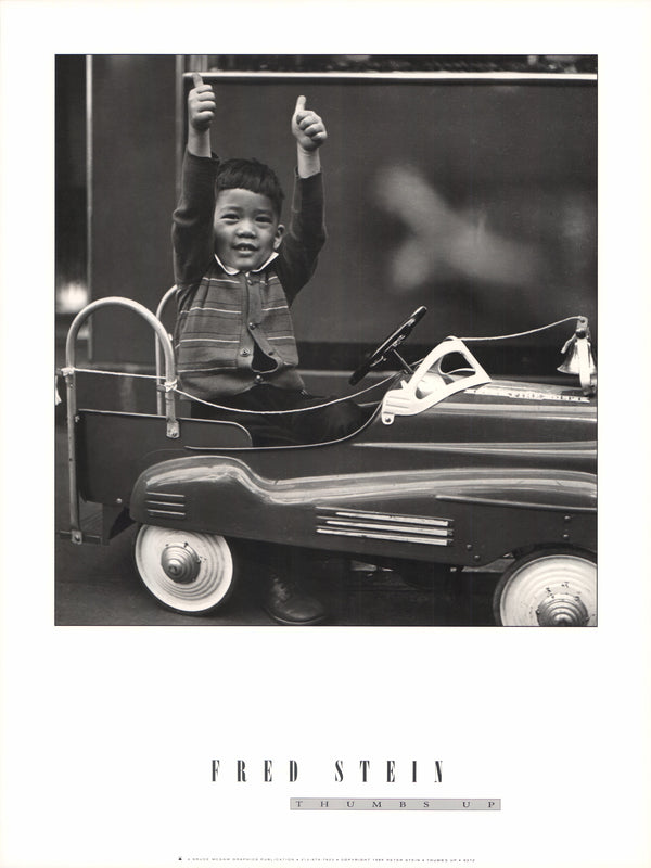 Thumb's Up, 1989 by Peter Stein - 18 X 24 Inches (Art Print)