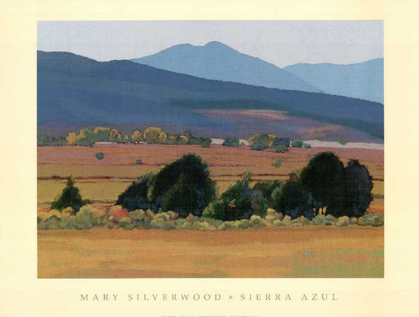 Sierra Azul by Mary Silverwood - 26 X 34 Inches (Art Print)