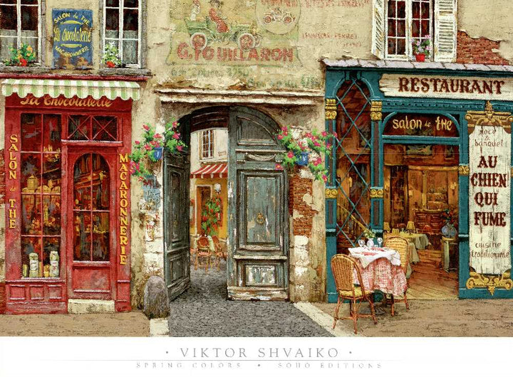 Spring Colors by Viktor Shvaiko - 27 X 36 Inches (Art Print)