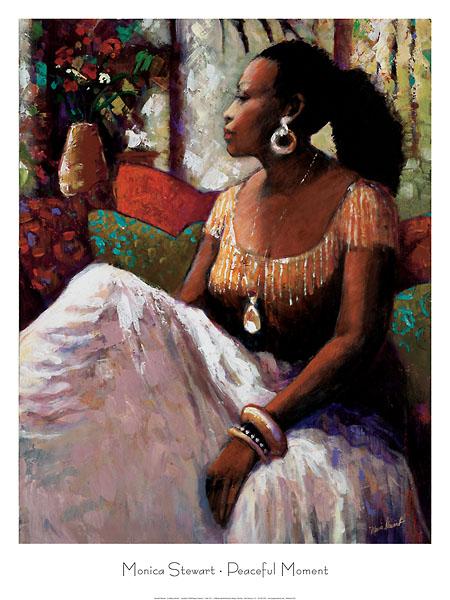 Peaceful Moment by Monica Stewart - 24 X 32 Inches (Art Print)