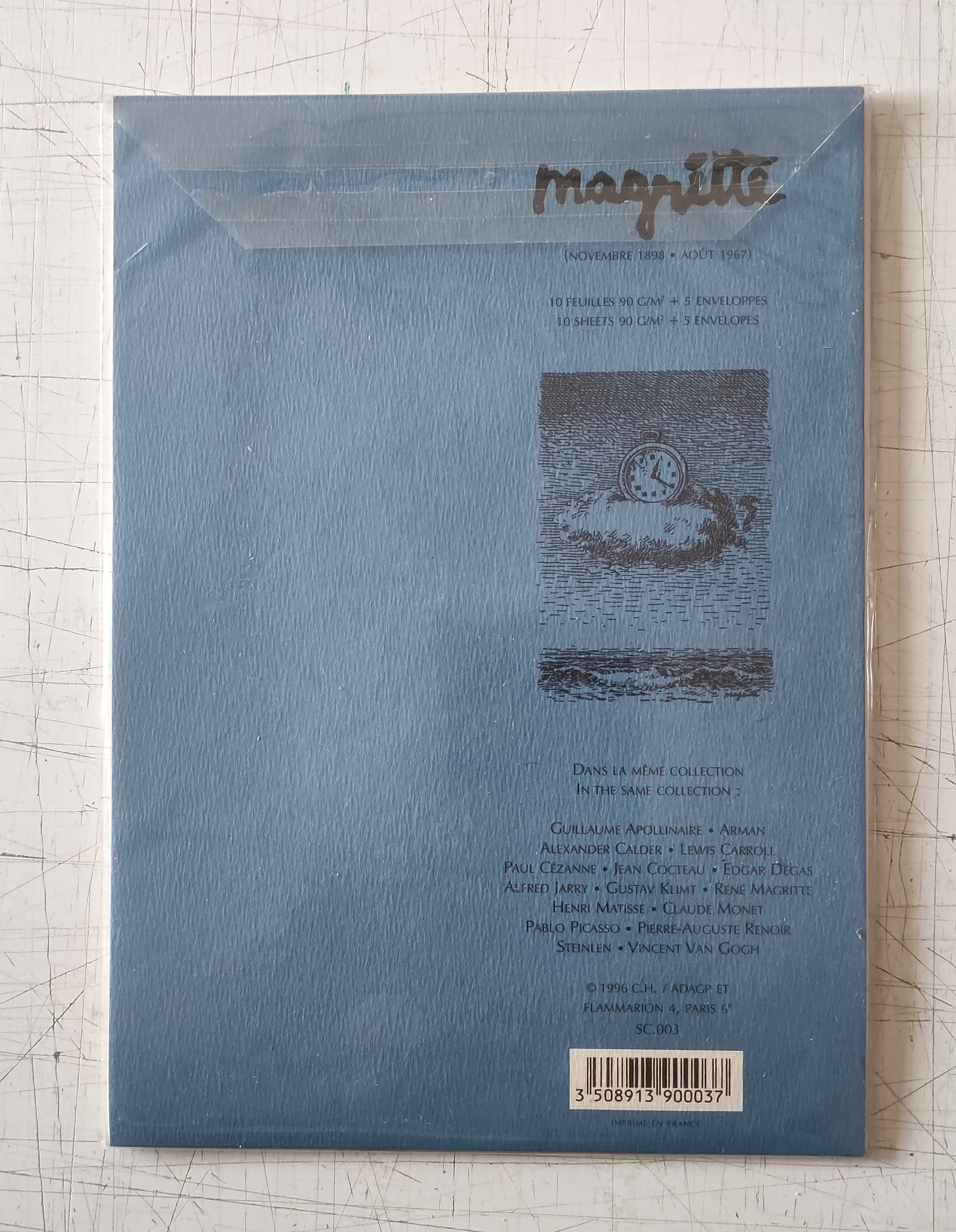 René Magritte - 6 X 8 Inches (Set of Notepaper) – Artistica Fine Art