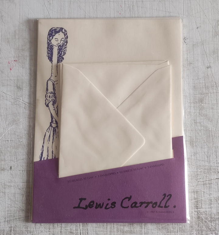 Lewis Carroll - 6 X 8 Inches (Set of Notepaper)
