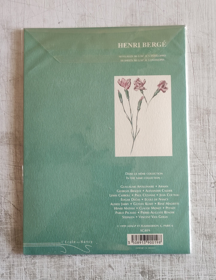Henri Bergé - 6 X 8 Inches (Set of Notepaper)