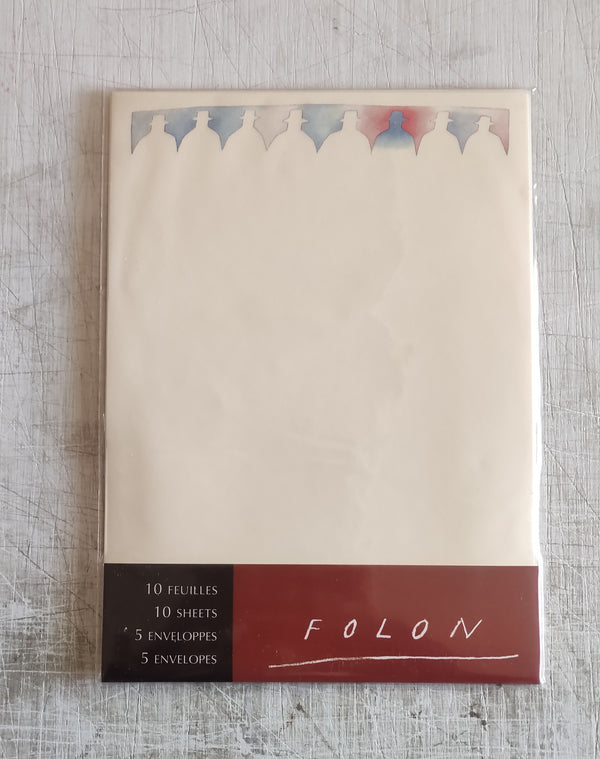 Jean-Michel Folon - 6 X 8 Inches (Set of Notepaper)