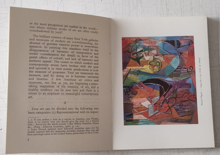 Beyond Abstract Art : Dayez by George Schwab (Vintage Softcover Book 1967)
