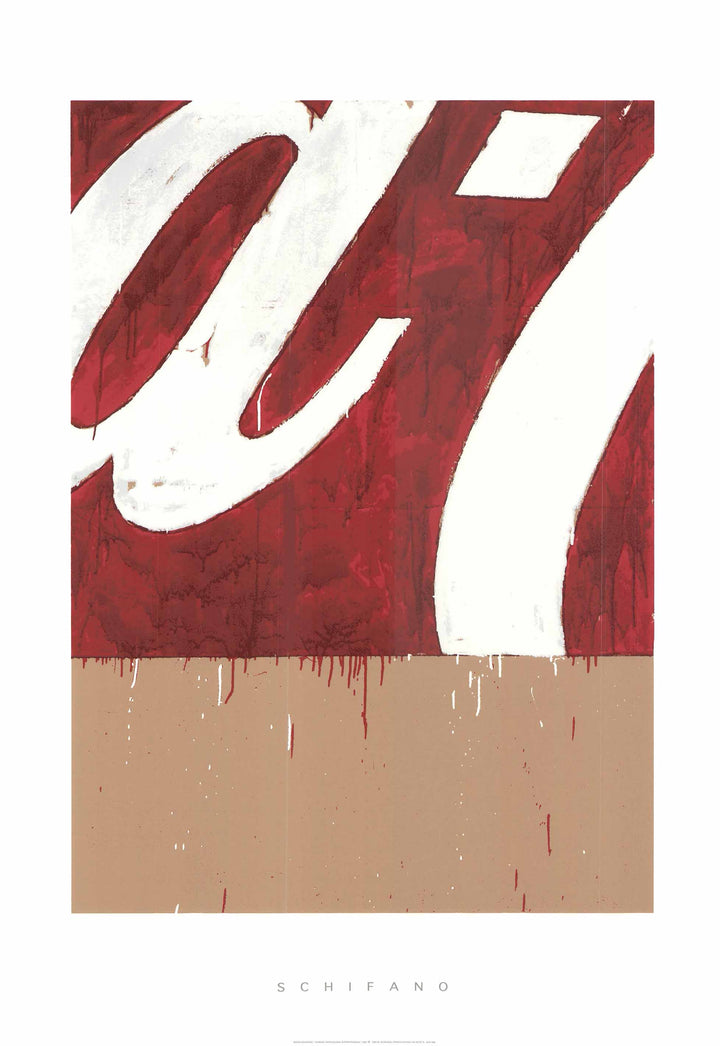 Grande particolare di propaganda, 1962 by Mario Schifano - 28 X 40 Inches - (Silkscreen / Sérigraphie)