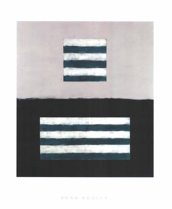 Landeline Blue, 1999 by Sean Scully - 20 X 24 Inches (German Etching 310g/sqm)