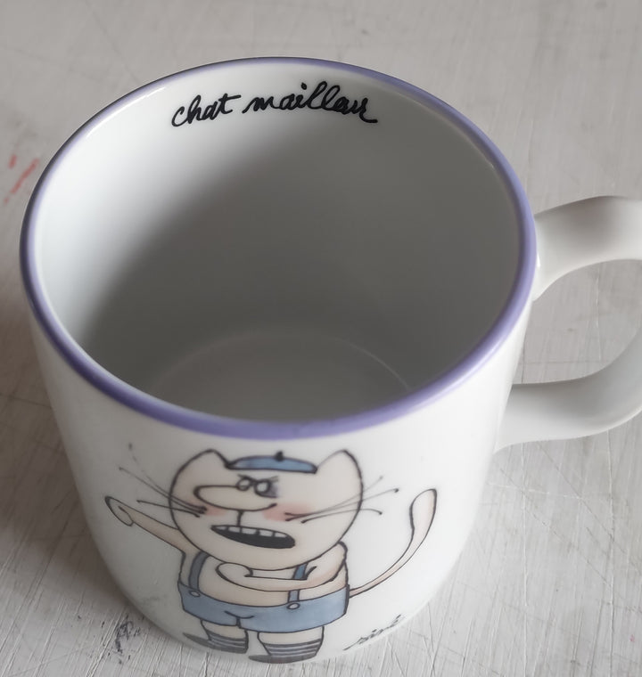 Official 2004 Siné - Chat Mailleur, 1982 Tea / Coffee Mug