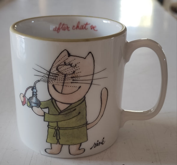 Official 2004 Siné - After Chat Ve, 1982 Tea / Coffee Mug