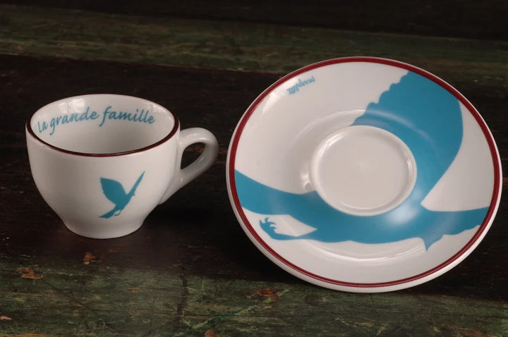 La grande famille - Official 2004 René Magritte Espresso Cup + Saucer