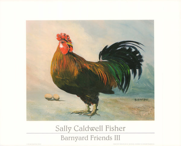 Barnyard Friends III by Sally Caldwell Fisher - 16 X 20 Inches (Art Print)
