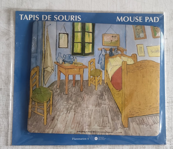 Van Gogh's room in Arles, 1889 by Vincent van Gogh (Mouse Pad)