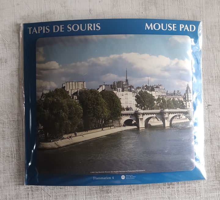 The Island of the City, Paris by Guy Bouchet (Mouse Pad)