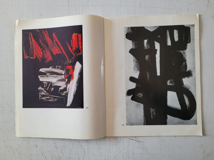 Catalogue Soulages Musee d'Art Contemporain (Vintage Softcover Book 1968)