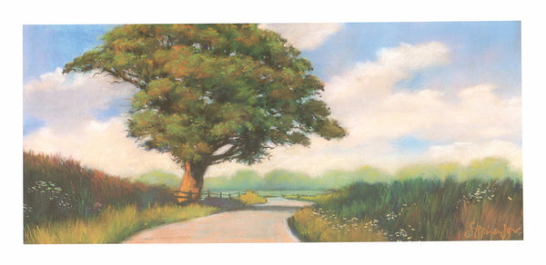 Open Road, 1998 by Alan Stephenson - 10 X 19 Inches (Art print)
