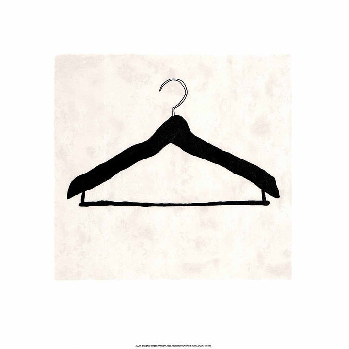 Dress-Hanger, 1999 by Allan Stevens - 20 X 20 Inches (Silkscreen / Sérigraphie)