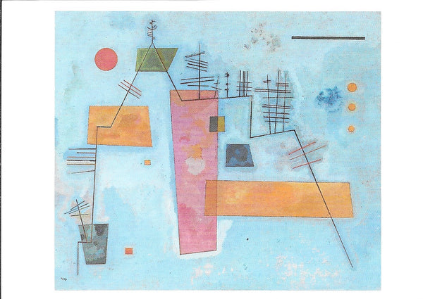 Structure Angulaire, 1930 by Wassily Kandinsky - 4 X 6 Inches (10 Postcards)