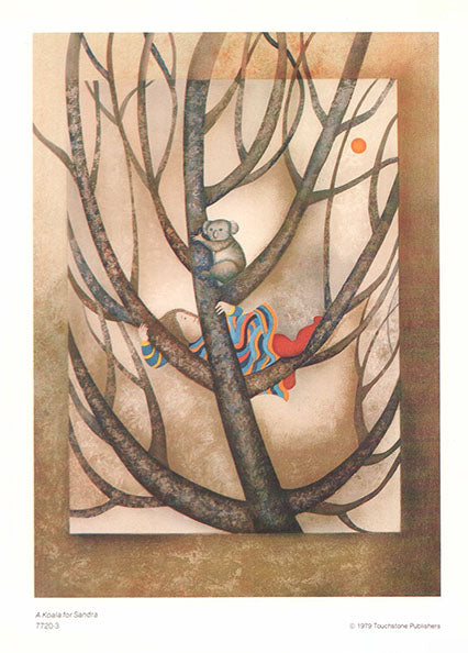 A Koala for Sandra by Graciela Rodo Boulanger - 9 X 6 Inches (Art Print)