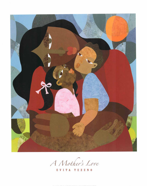A Mother's Love by Evita Tezeno - 24 X 30 Inches (Art Print)