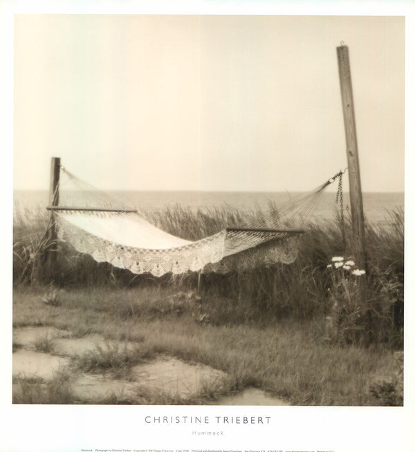 Hammock by Christine Triebert - 13 X 14 Inches (Art Print)