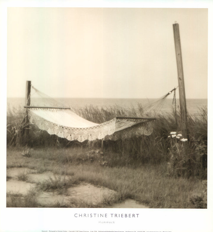 Hammock by Christine Triebert - 13 X 14 Inches (Art Print)