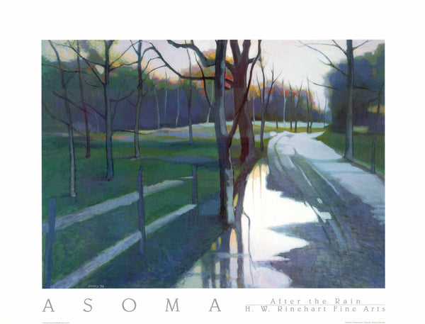 After the Rain, 1994 by Tadashi Asoma - 27 X 35 Inches (Art Print)