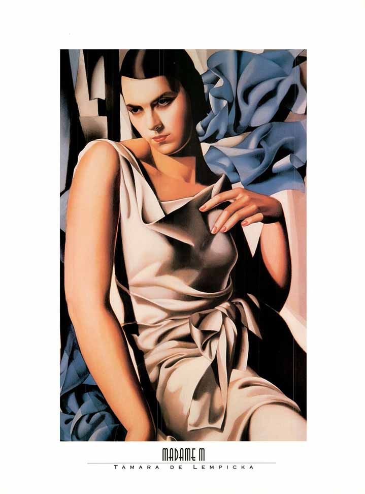 Madame M by Tamara de Lempicka - 24 X 32 Inches (Art Print)