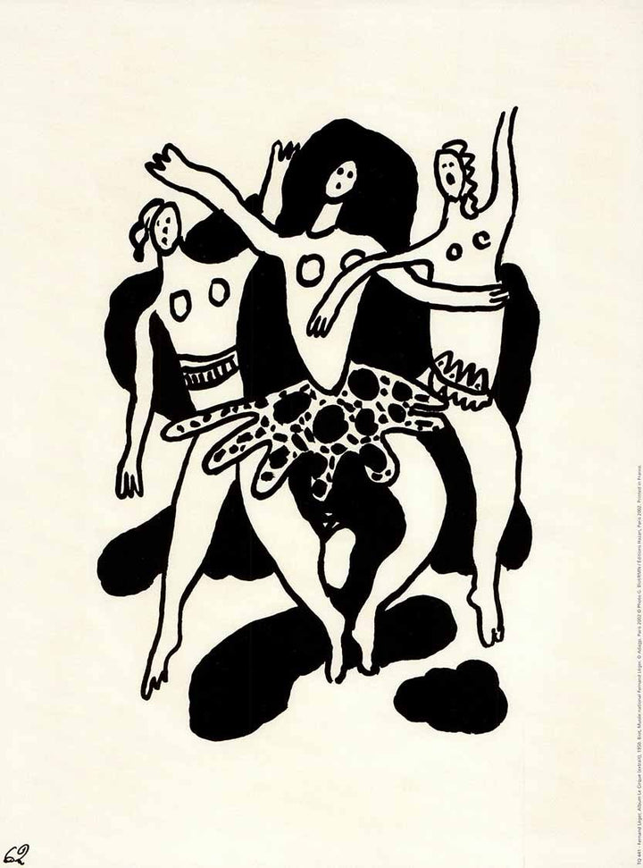 Le Cirque Album (extract), 1950 by Fernand Leger - 12 X 16 Inches (Art Print)