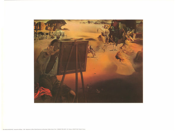 Impressions d'Afrique by Salvador Dali  - 12 X 16 Inches (Art Print).