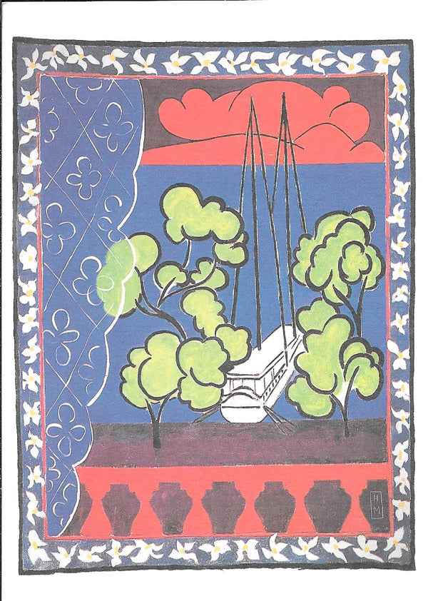 Tahiti II, 1936 by Henri Matisse - 4 X 6 Inches (10 Postcards)