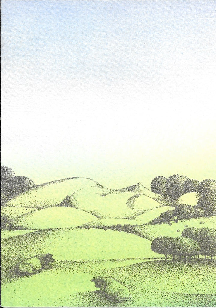 The Beautiful Hill by François-Xavier Lalanne - 4 X 6 Inches (10 Postcards)
