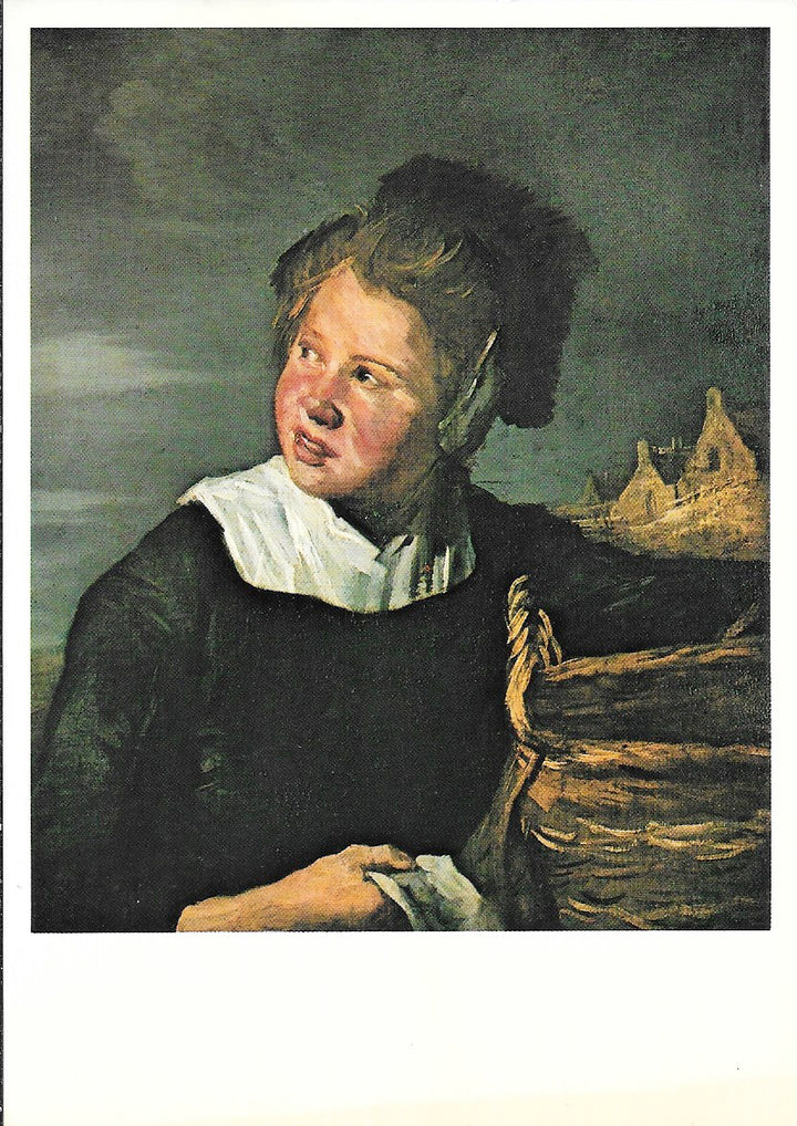 The FIshergirl by Franz Hals - 4 X 6 Inches (10 Postcards)