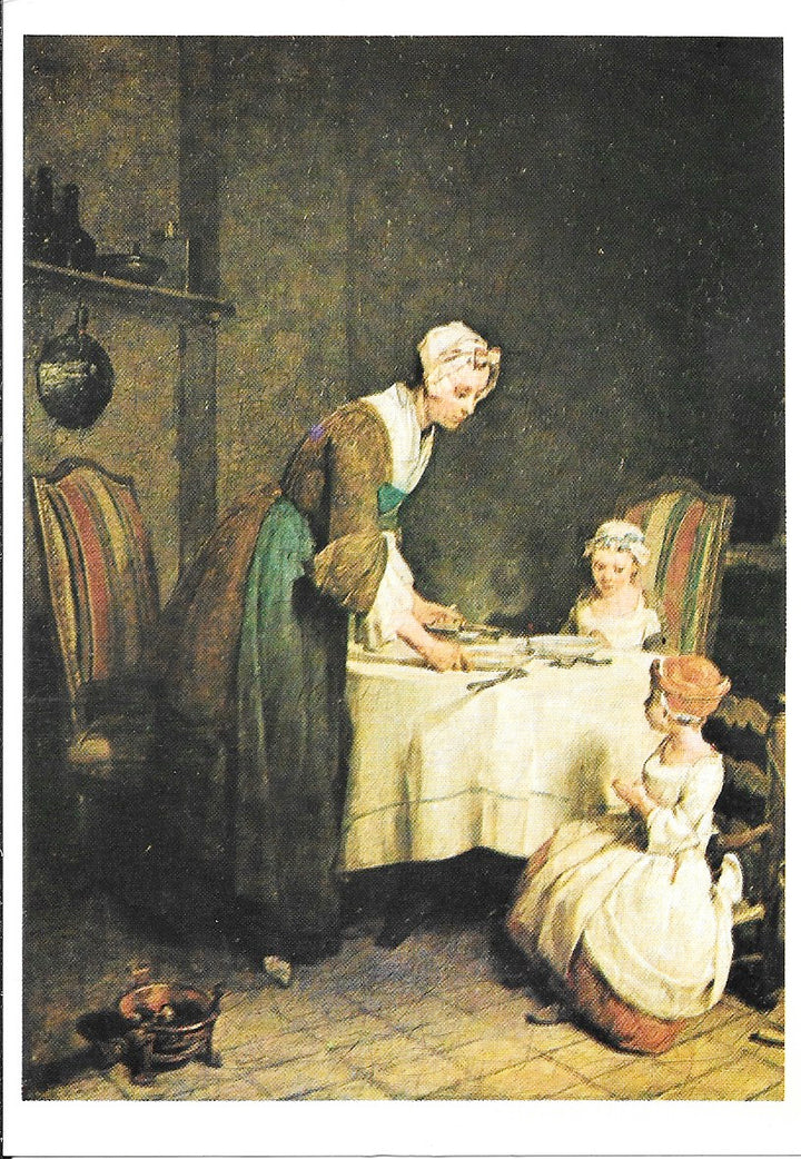 The Grace by Chardin - 4 X 6 Inches (10 Postcards)