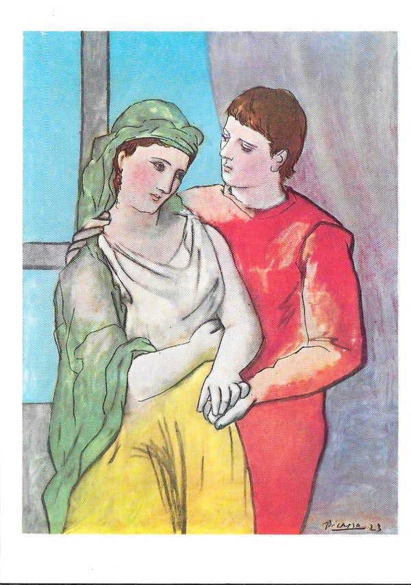 The Lovers by Pablo Picasso - 4 X 6 Inches (10 Postcards)