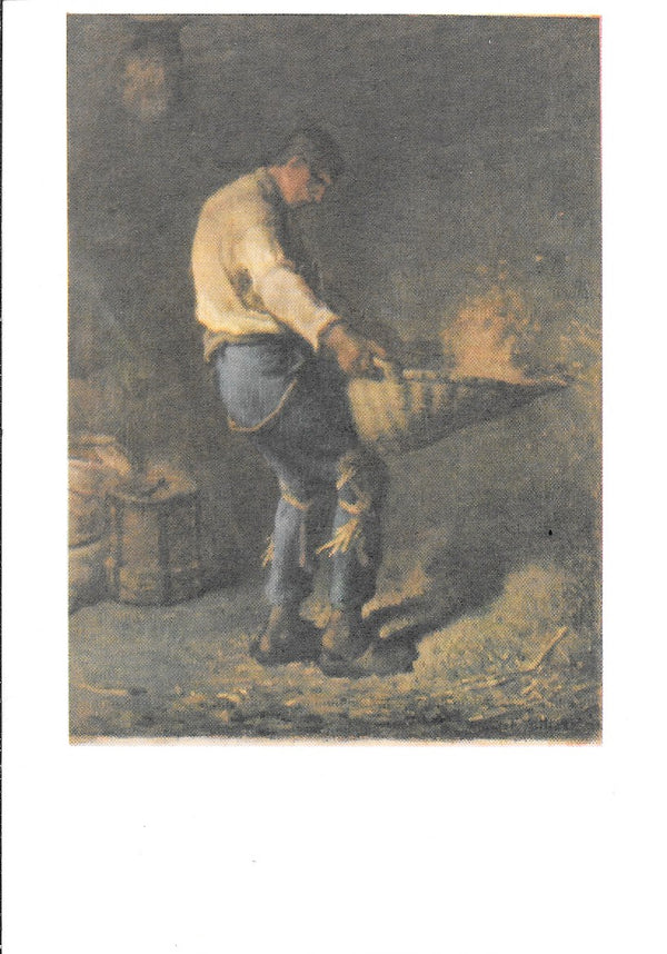 The Winnower by Millet - 4 X 6 Inches (10 Postcards)