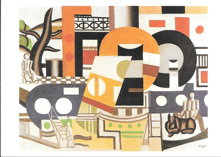 Tow Truck, 1920 by Fernand Léger - 4 X 6 Inches (10 Postcards)
