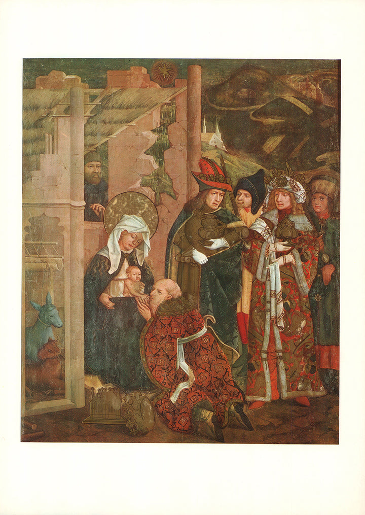 Poland - The Adoration of the Kings - 13 X 19 Inches (Offset Lithograph)