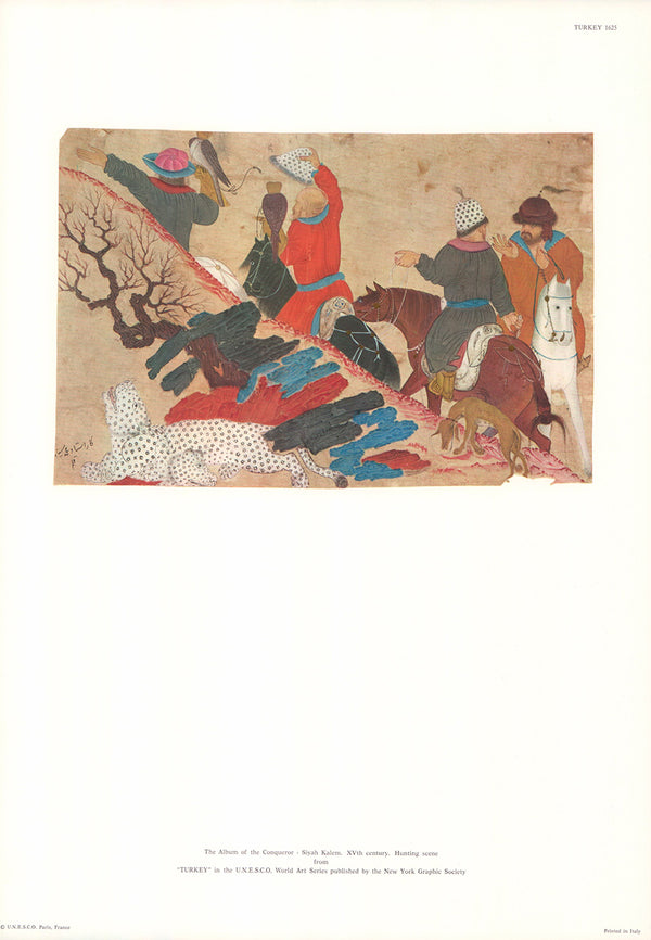 Turkey - The Album of the Conqueror, Siyah Kalem - 13 X 19 Inches (Offset Lithograph)