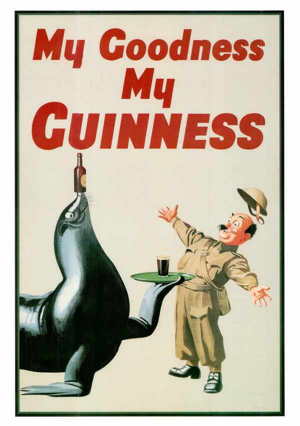 My Goodness My Guinness by Gilroy - 20 X 28 Inches (Art Print)
