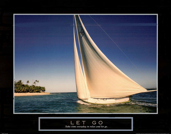 Let Go - 22 X 28 Inches (Art Print)