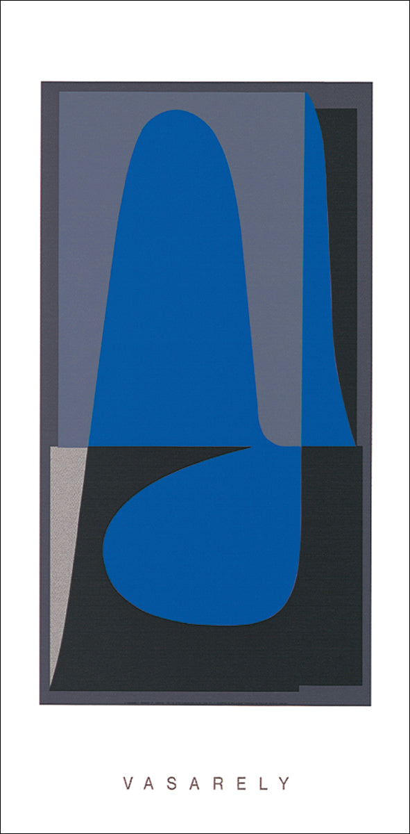 Donan 2, 1957-1958 by Victor Vasarely - 20 X 40 Inches - (Silkscreen / Sérigraphie)