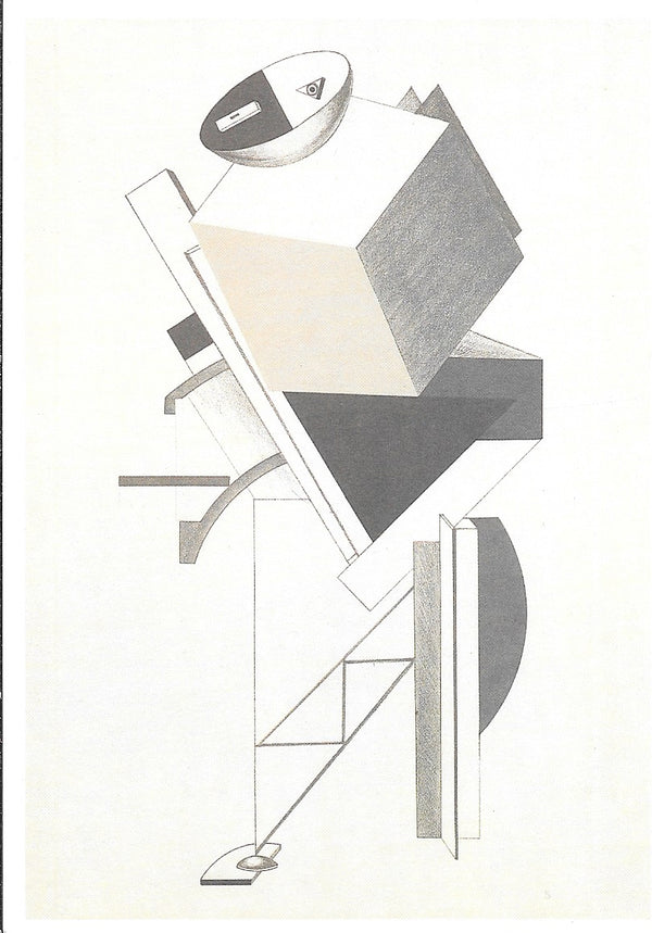 Victory Over the Sun by El Lissitzky - 4 X 6 Inches (10 Postcards)