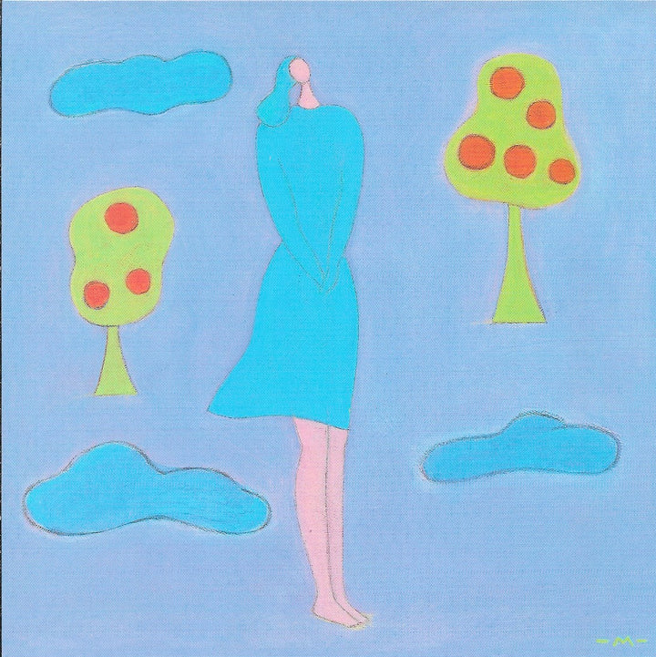 Virgo by Marie Bertrand - 6 X 6 Inches (10 Postcards)